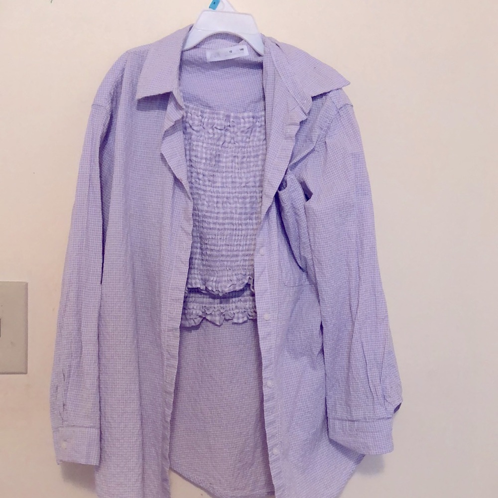 Like new! Zara girl’s shirt with tank